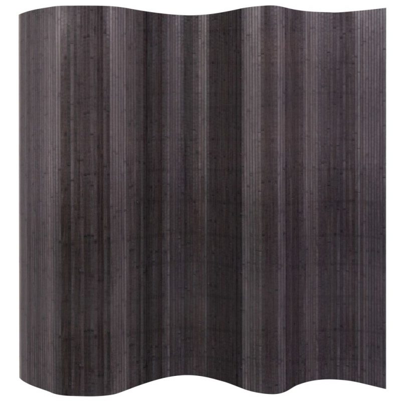 Delilnik prostora iz bambusa sive barve 250x195 cm