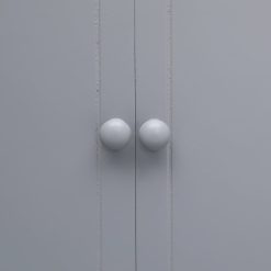 Kopalniška omarica siva 46x24x116 cm les pavlovnije