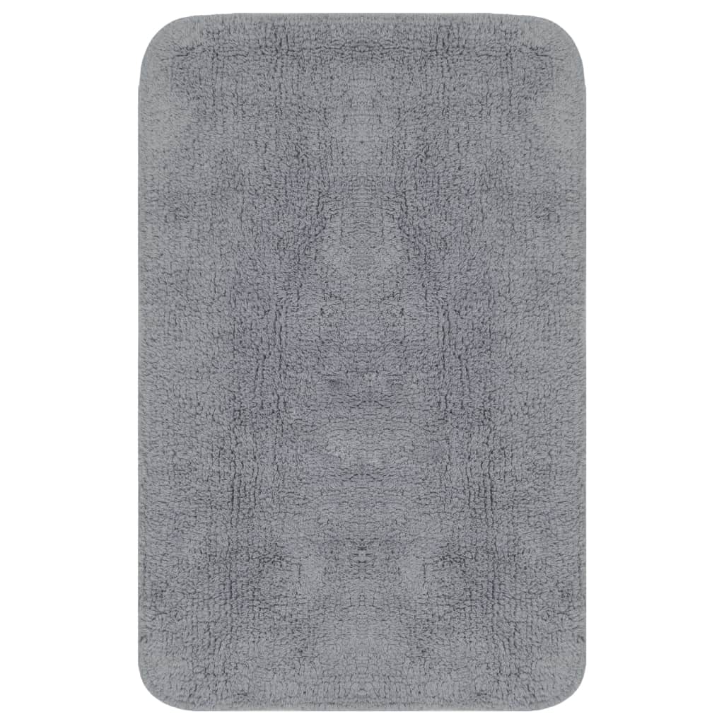 Kopalniške preproge 3 kosi blago sive barve