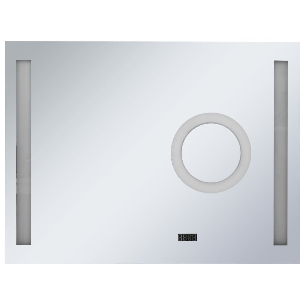 Kopalniško LED stensko ogledalo s senzorjem na dotik 80x60 cm