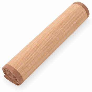 Podloga za jogo iz bambusa 60x180 cm rjava