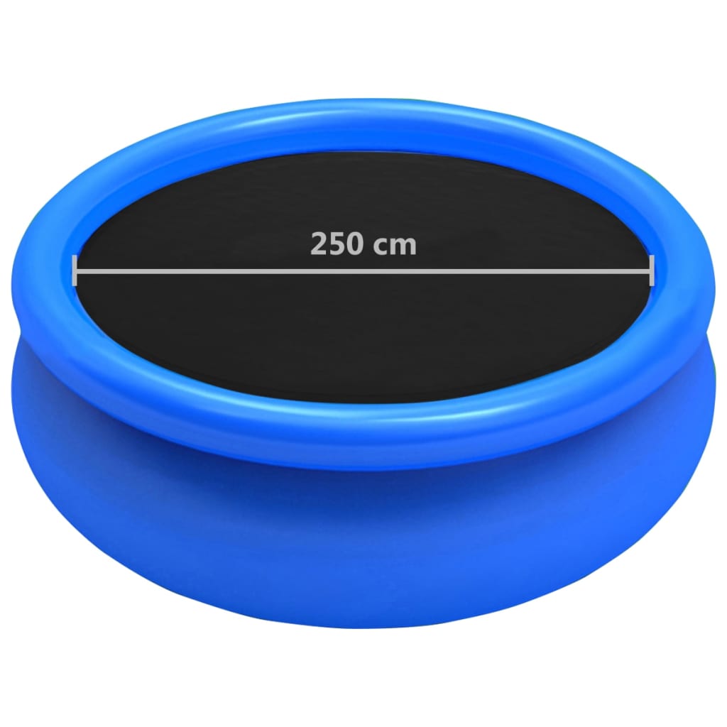 Pokrivalo za bazen črno 250 cm PE