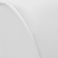 Počivalnik belo umetno usnje