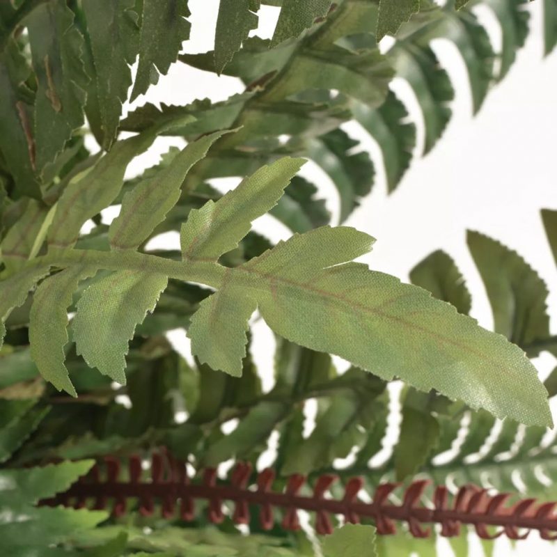 Umetna rastlina praprot v loncu 60 cm zelene barve