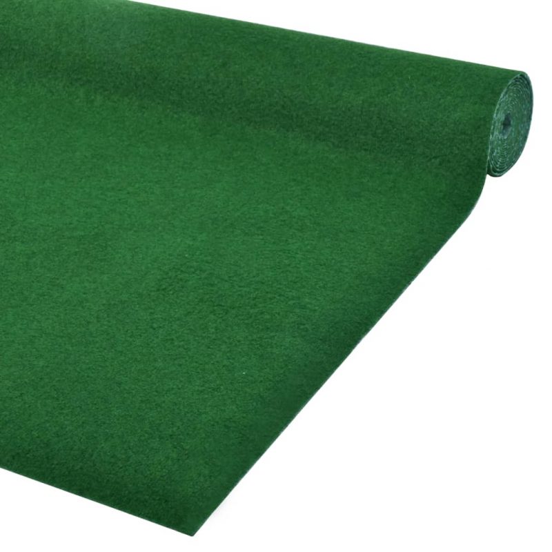 Umetna trava s čepi PP 20x1 m zelena