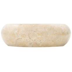 Umivalnik 40x12 cm marmor krem