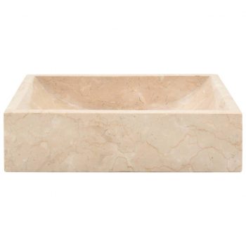 Umivalnik 45x30x12 cm marmor krem