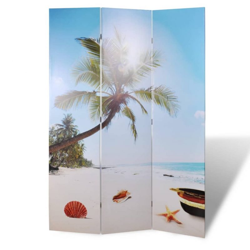 Zložljiv paravan 120x170 cm plaža