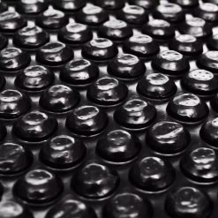 Črna pravokotna PE solarna folija za bazen 8 x 5 m