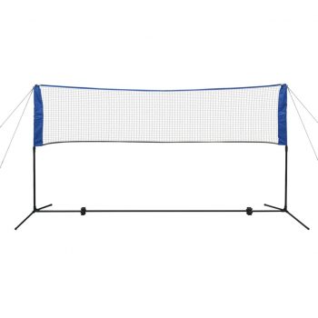 Komplet mreže za badminton s perjanicami 300x155 cm