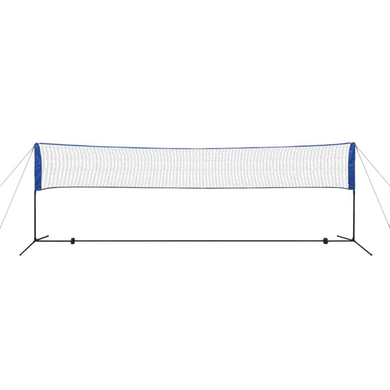 Komplet mreže za badminton s perjanicami 500x155 cm