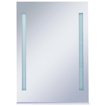 Kopalniško LED stensko ogledalo s polico  50x70 cm
