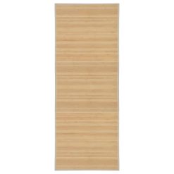 Preproga iz bambusa 80x200 cm naravna