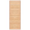 Preproga iz bambusa 80x200 cm rjave barve