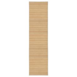 Preproga iz bambusa 80x300 cm naravne barve