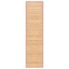 Preproga iz bambusa 80x300 cm rjave barve