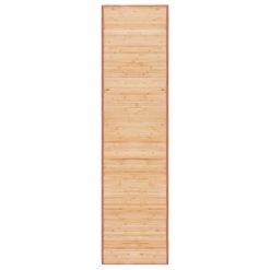 Preproga iz bambusa 80x300 cm rjave barve