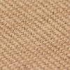 Preproga iz jute s podlogo iz lateksa 120x180 cm naravne barve