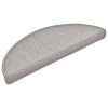 Preproge za stopnice 15 kosov 65x24x4 cm taupe