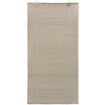 Rolo senčilo iz bambusa 100x220 cm naravne barve