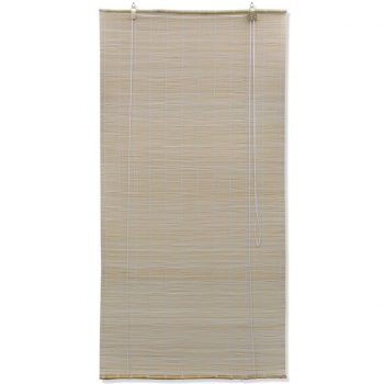 Rolo senčilo iz bambusa 140x220 cm naravne barve