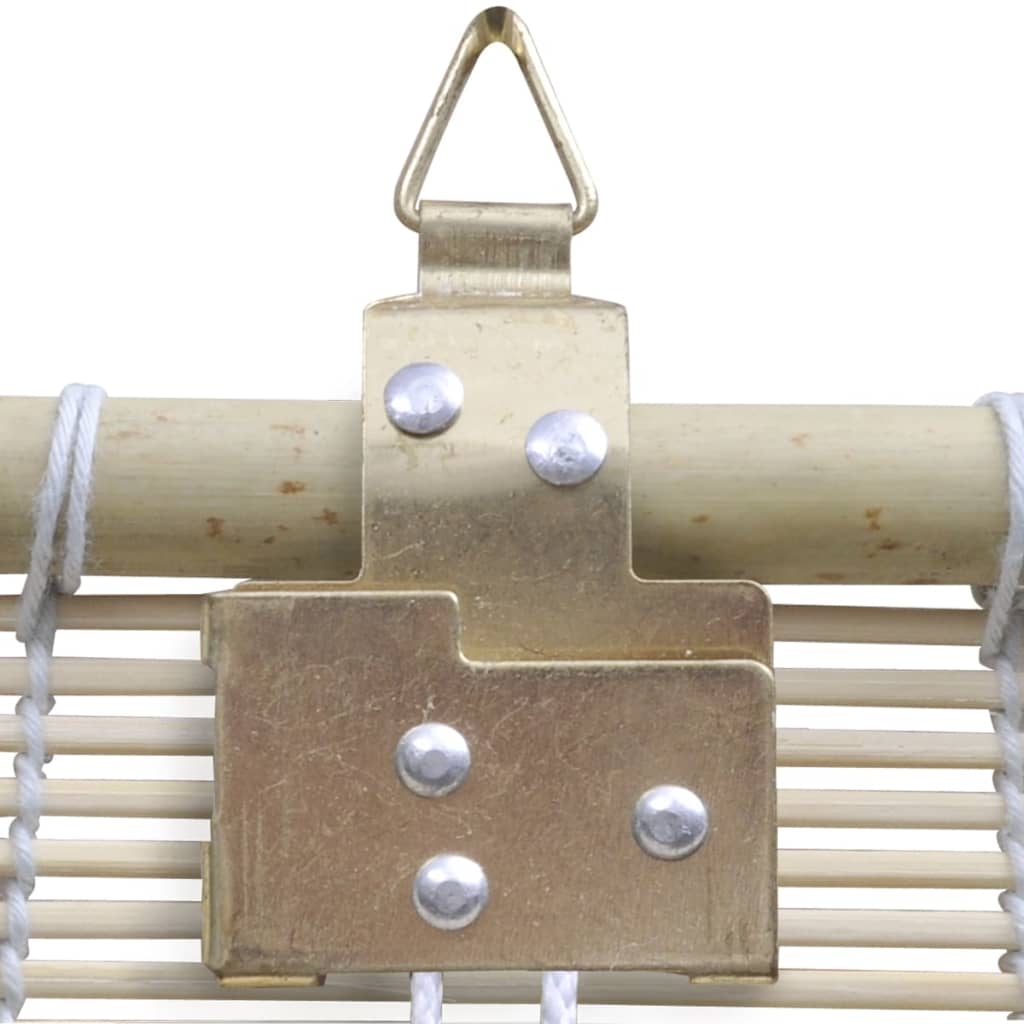 Rolo senčilo iz bambusa 80x220 cm naravne barve