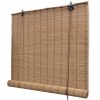 Rolo senčilo iz bambusa 80x220 cm rjave barve