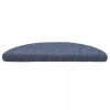 Samolepilne preproge za stopnice 15 kosov 54x16x4 cm modre