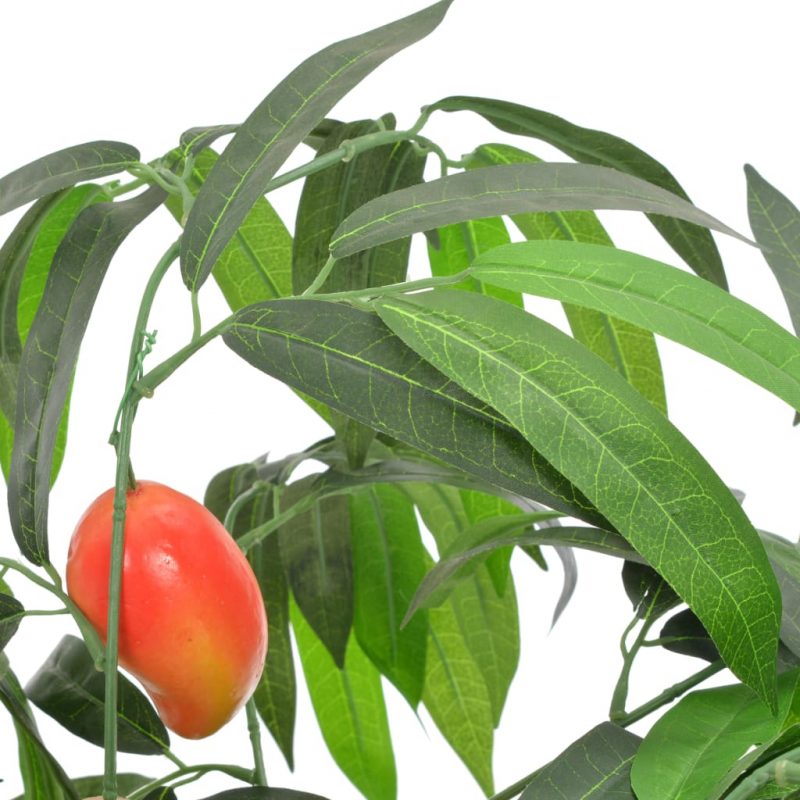 Umetna rastlina mangovec v loncu zelen 150 cm