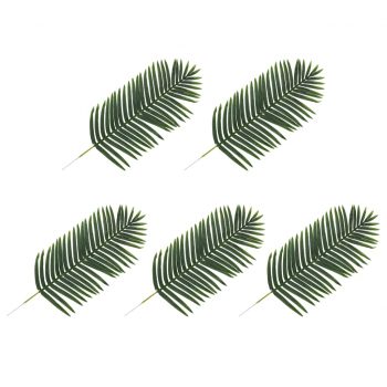 Umetni palmovi listi 5 kosov zeleni 125 cm