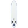 Napihljiva SUP deska za veslanje modra in bela