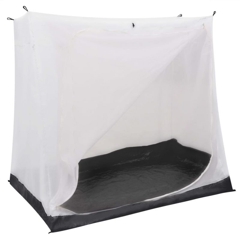 Univerzalna spalnica za šotor siva 200x135x175 cm