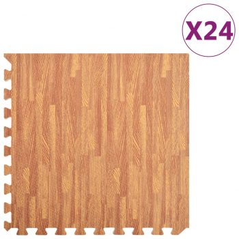 Talne podloge 24 kosov vzorec lesa 8