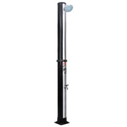 Zunanji solarni tuš z glavo za tuš in pipo 40 L