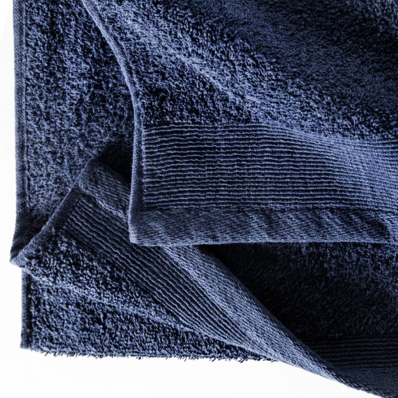 Komplet brisač iz bombaža 12-delni 450 gsm mornarsko modre