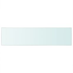 Polica Prosojno Steklo 100x25 cm