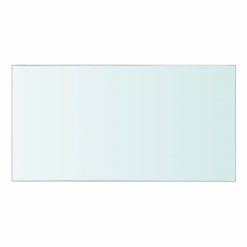 Polica Prosojno Steklo 30x15 cm