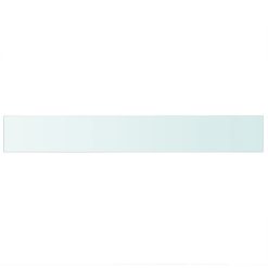 Polica Prosojno Steklo 90x12 cm