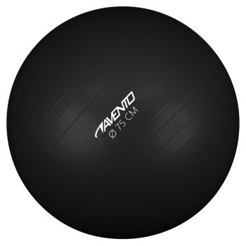 Avento Fitnes žoga / gimnastična žoga premer 75 cm črna