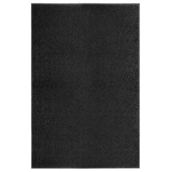 Pralni predpražnik črn 120x180 cm