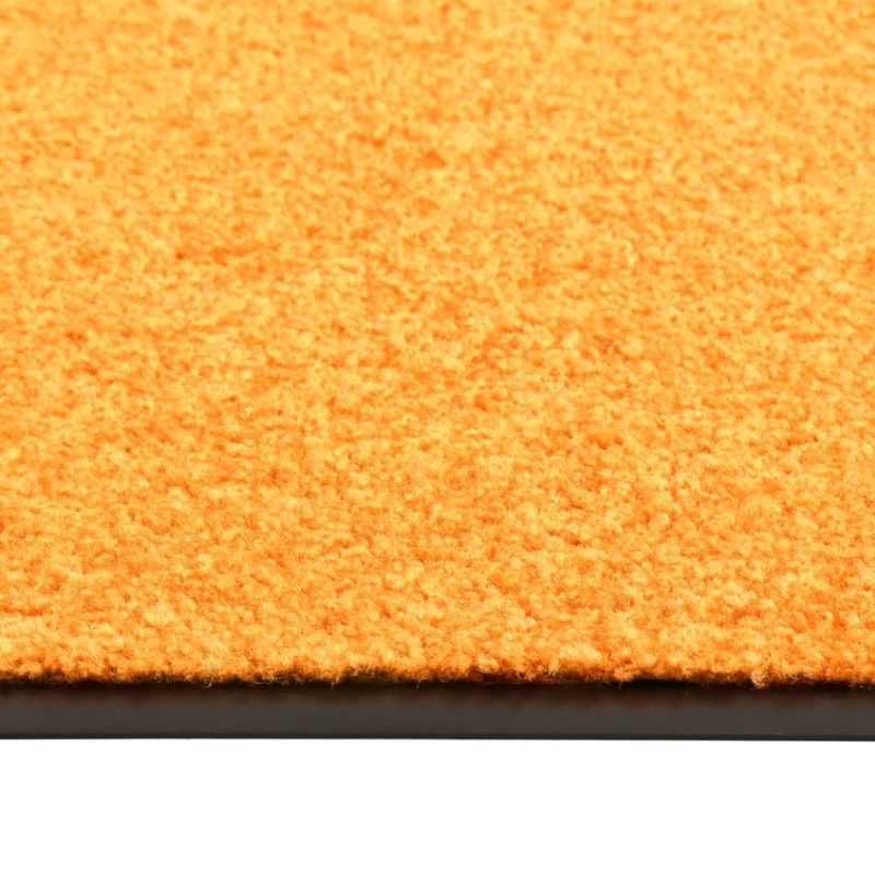 Pralni predpražnik oranžen 60x180 cm