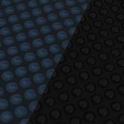 Plavajoča PE solarna folija za bazen 549x274 cm črna in modra