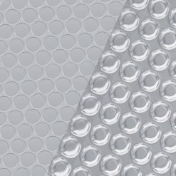 Pokrivalo za bazen srebrno 732x366 cm PE