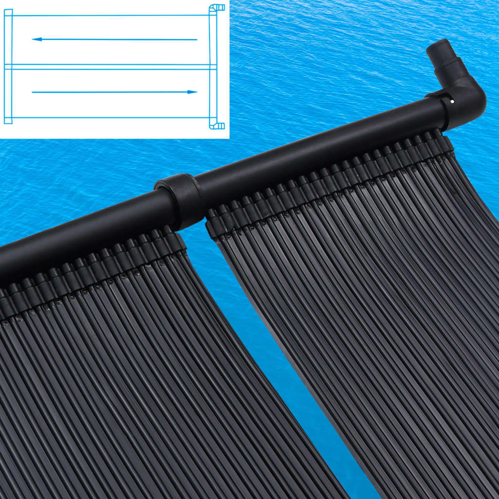 Solarni grelni paneli za bazen 4 kosi 80x310 cm