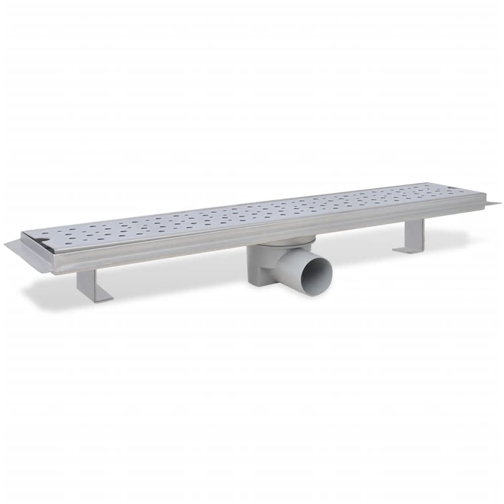 Kanaleta za Tuš Mehurčki 630x140 mm Nerjaveče Jeklo