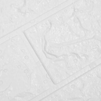 3D tapete opeke samolepilne 10 kosov bele