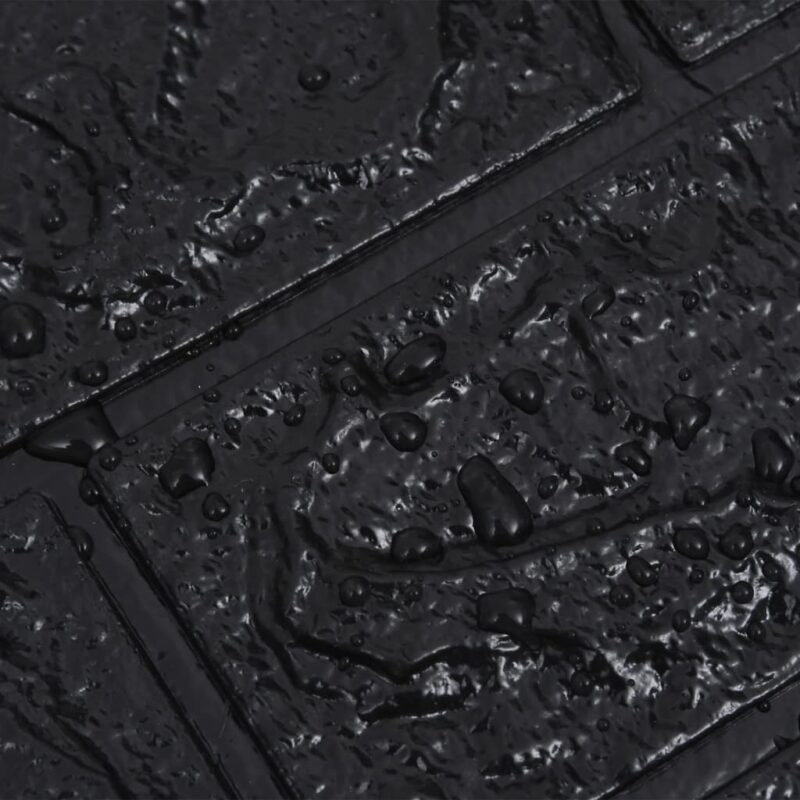 3D tapete opeke samolepilne 10 kosov črne