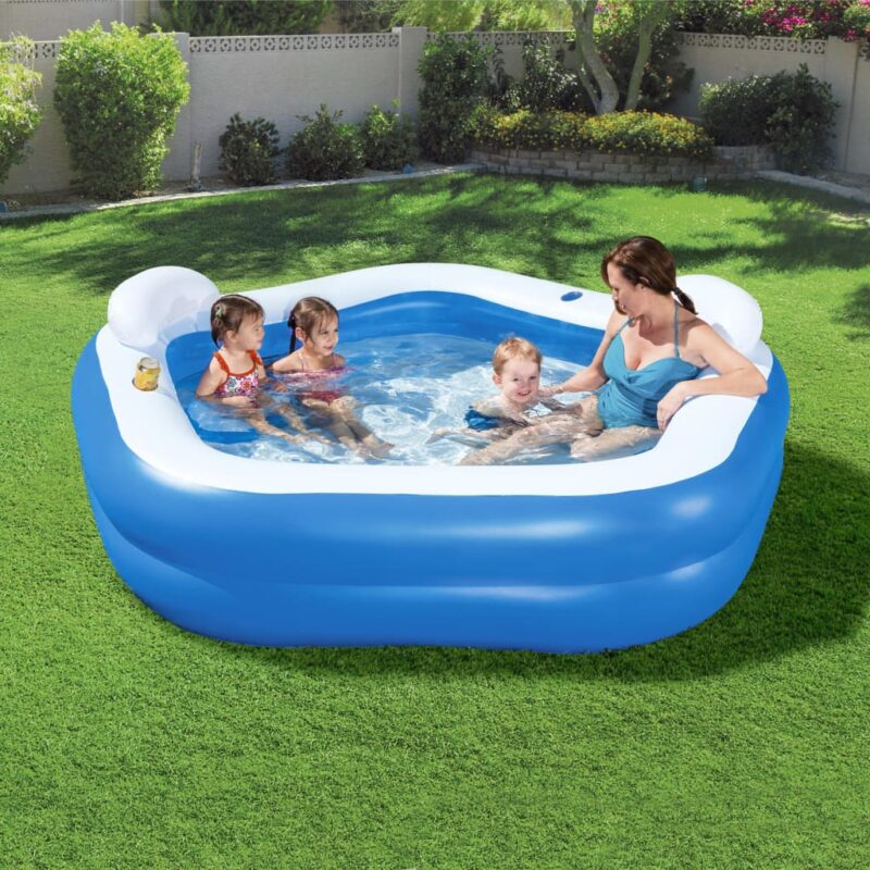 Bestway Bazen s sedeži Family Fun 213x206x69 cm