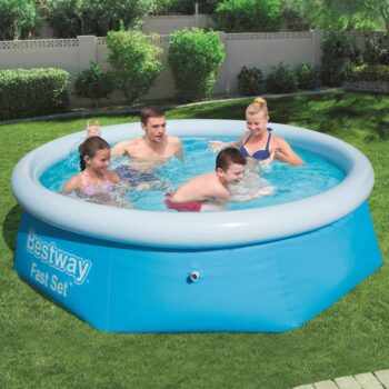 Bestway Fast Set napihljiv bazen okrogel 244x66 cm 57265