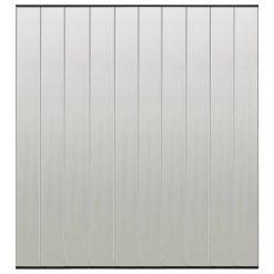 Mrežasta zavesa za vrata proti mrčesu 10-delna črna 240x240 cm